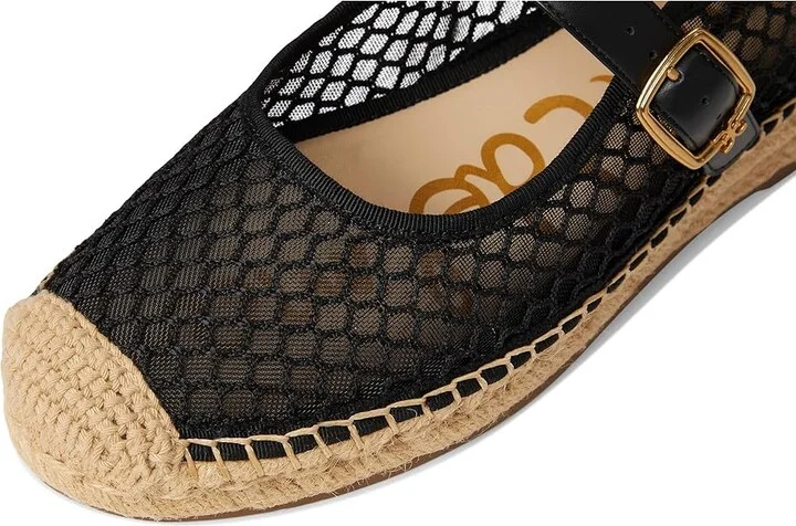Sam Edelman Mackie Mesh Women's Flat Shoes Black : 6 M - Image 7