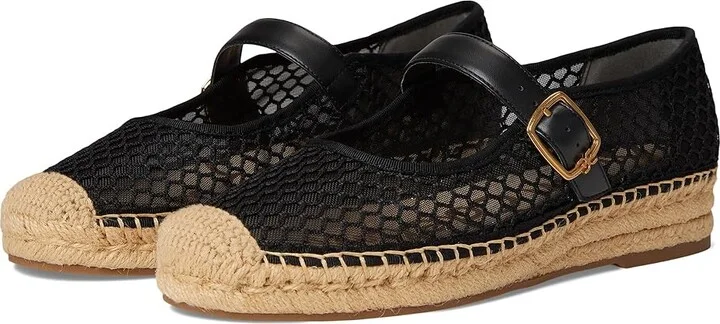 Sam Edelman Mackie Mesh Women's Flat Shoes Black : 6 M