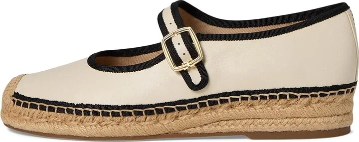 Sam Edelman Mackie Women's Flat Shoes Modern Ivory/Black : 10 M, Leather/Polyester - Image 6
