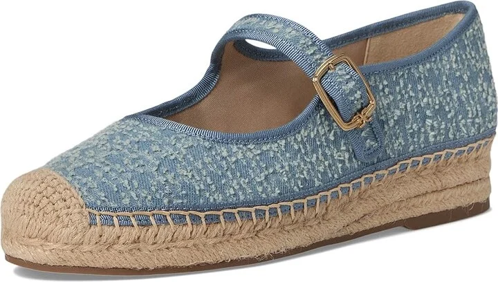 Sam Edelman Mackie Women's Flat Shoes Montrose Blue : 9.5 M, Leather/Polyester - Image 5