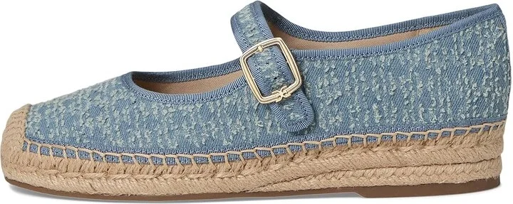 Sam Edelman Mackie Women's Flat Shoes Montrose Blue : 9.5 M, Leather/Polyester - Image 6