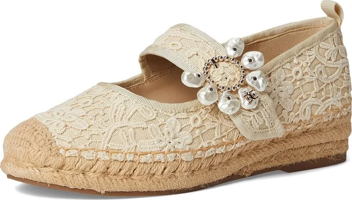 Sam Edelman Maddy Orchid Women's Flat Shoes Ivory/Natural : 7 M, Polyester - Image 5