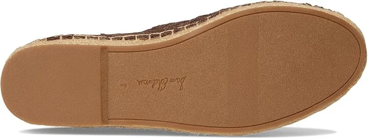 Sam Edelman Maddy Orchid Women's Flat Shoes Mocha Brown : 7.5 M, Polyester - Image 3
