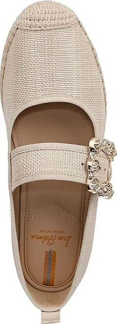 Sam Edelman Maddy Women's Shoes Light Natural : 10 M, Textile - Image 2