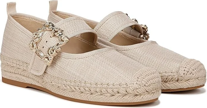 Sam Edelman Maddy Women's Shoes Light Natural : 10 M, Textile