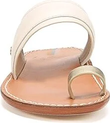 Sam Edelman Margit Women's Shoes Modern Ivory/Gold Leather : 7 M - Image 4