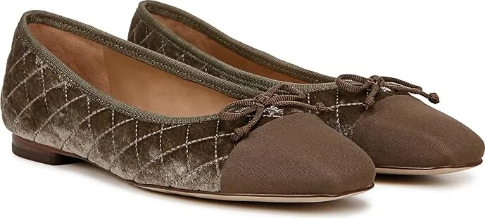 Sam Edelman Marilyn Women's Shoes Dark Silver Sage : 7 M, Leather