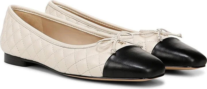 Sam Edelman Marilyn Women's Shoes Modern Ivory/Black : 11 M, Textile
