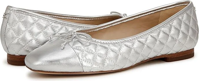 Sam Edelman Marilyn Women's Shoes Soft Silver : 6.5 M, Leather - Image 4