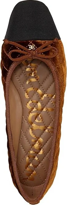 Sam Edelman Marilyn Women's Shoes Spiced Camel/Black : 7.5 M, Leather - Image 2