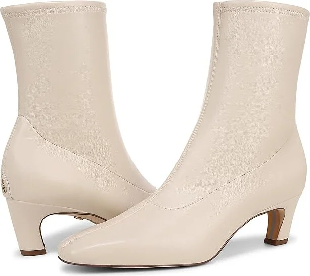Sam Edelman Marla Women's Boots Ivory Stretch : 8.5 M - Image 4
