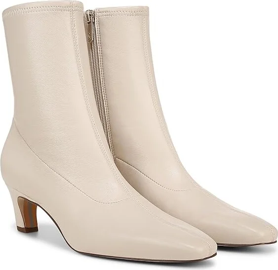 Sam Edelman Marla Women's Boots Ivory Stretch : 8.5 M