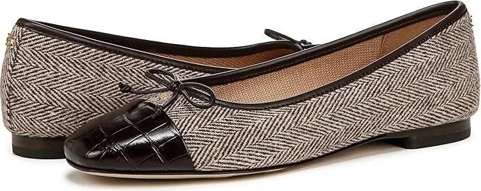 Sam Edelman Marley High Women's Heels Brown Houndstooth : 8 M, Leather - Image 4