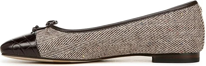 Sam Edelman Marley High Women's Heels Brown Houndstooth : 8 M, Leather - Image 6