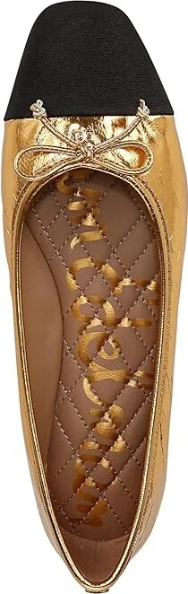 Sam Edelman Marley High Women's Heels Medallion Gold/Black : 10 M, Leather - Image 2
