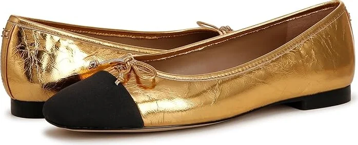 Sam Edelman Marley High Women's Heels Medallion Gold/Black : 10 M, Leather - Image 4
