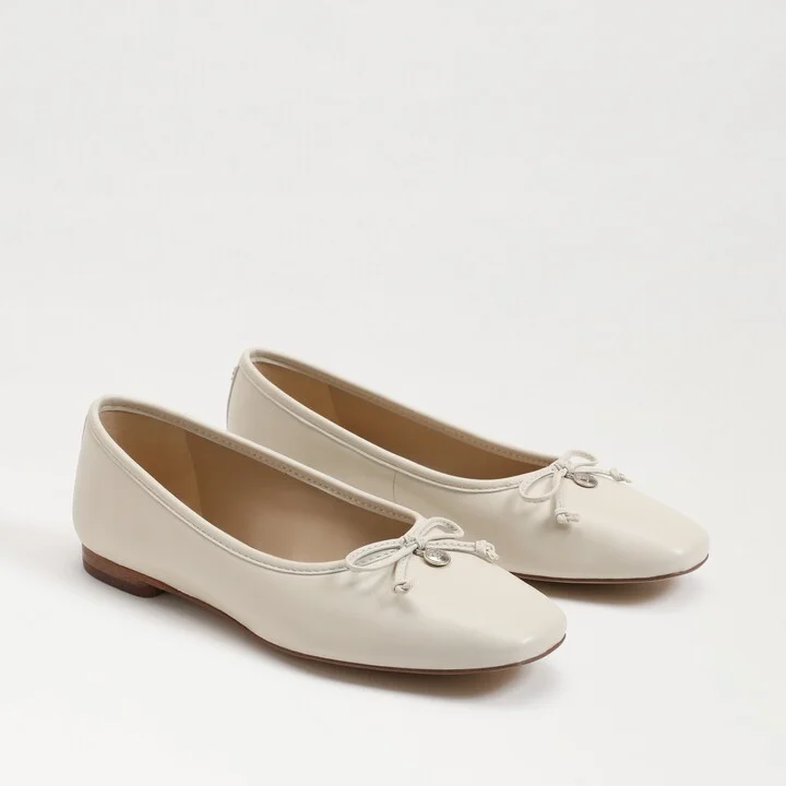 Sam Edelman Meadow Ballet Flat Modern Ivory Leather