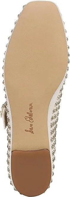 Sam Edelman Michaela Gem Women's Shoes Modern Ivory : 9.5 M, Textile - Image 3