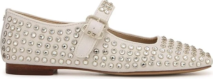 Sam Edelman Michaela Gem Women's Shoes Modern Ivory : 9.5 M, Textile - Image 6