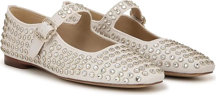 Sam Edelman Michaela Gem Women's Shoes Modern Ivory : 9.5 M, Textile