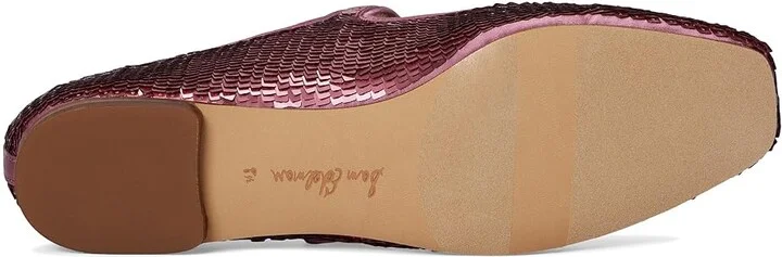 Sam Edelman Michaela Glamour Women's Flat Shoes Elderberry : 7 M, Leather/Rubber - Image 3