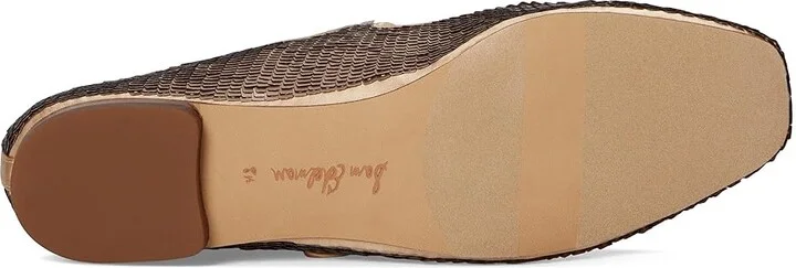 Sam Edelman Michaela Glamour Women's Flat Shoes Gold : 7.5 M, Leather/Rubber - Image 3