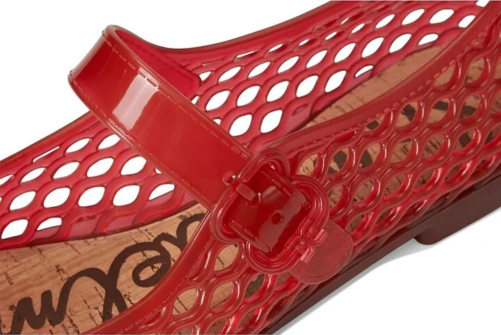 Sam Edelman Michaela Jelly Women's Shoes Red : 11 M, Rubber - Image 7
