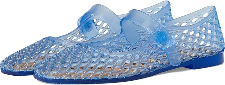 Sam Edelman Michaela Jelly Women's Shoes Soft Blue : 9 M, Rubber