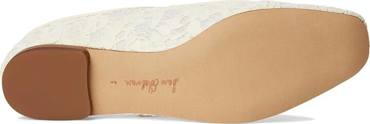 Sam Edelman Michaela Mesh Women's Flat Shoes Ivory : 11 M, Leather/Mesh/Rubber - Image 3