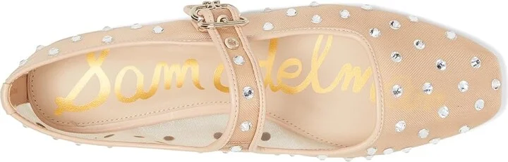 Sam Edelman Michaela Shine Women's Flat Shoes Vintage Pink : 8 M, Mesh - Image 2