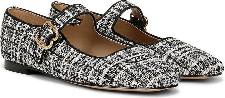 Sam Edelman Michaela Women's Shoes Black Boucle : 6 M, Leather