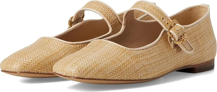 Sam Edelman Michaela Women's Shoes Bleached Beechwood/E : 7.5 M, Leather
