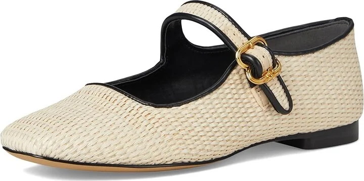 Sam Edelman Michaela Women's Shoes Linen Raffia : 6.5 M, Leather - Image 5