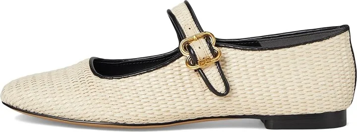 Sam Edelman Michaela Women's Shoes Linen Raffia : 6.5 M, Leather - Image 6