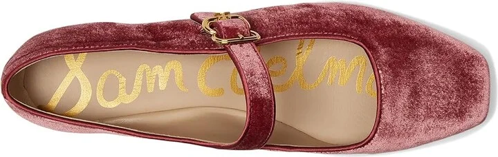Sam Edelman Michaela Women's Shoes Raspberry Mauve : 9.5 M, Leather - Image 2
