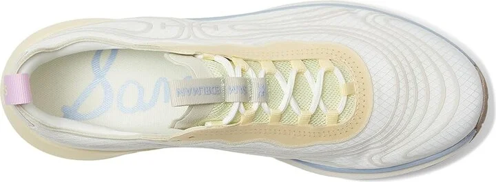 Sam Edelman Miles Women's Slip on Shoes White/Yellow Freeze : 11 M, Suede/Synthetic - Image 2