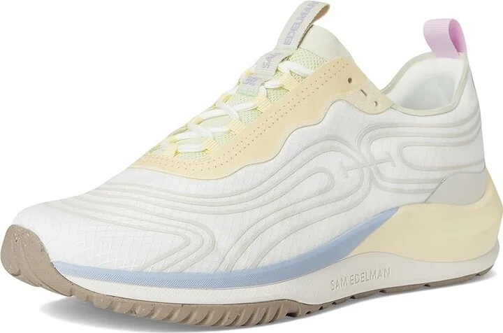 Sam Edelman Miles Women's Slip on Shoes White/Yellow Freeze : 11 M, Suede/Synthetic - Image 5