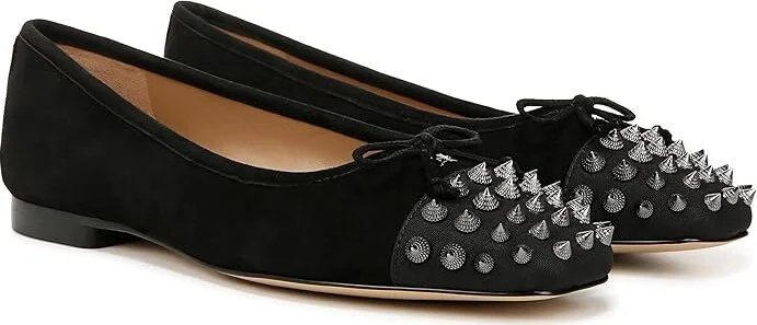 Sam Edelman Monet Women's Flat Shoes Black Suede : 5.5 M, Leather/Rubber