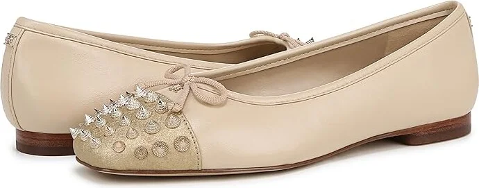 Sam Edelman Monet Women's Flat Shoes Summer Sand/Amber Gold : 11 M, Leather/Rubber - Image 4