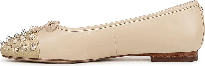Sam Edelman Monet Women's Flat Shoes Summer Sand/Amber Gold : 11 M, Leather/Rubber - Image 5