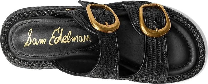 Sam Edelman Nerissa Women's Sandals Black : 7 M, Synthetic - Image 2