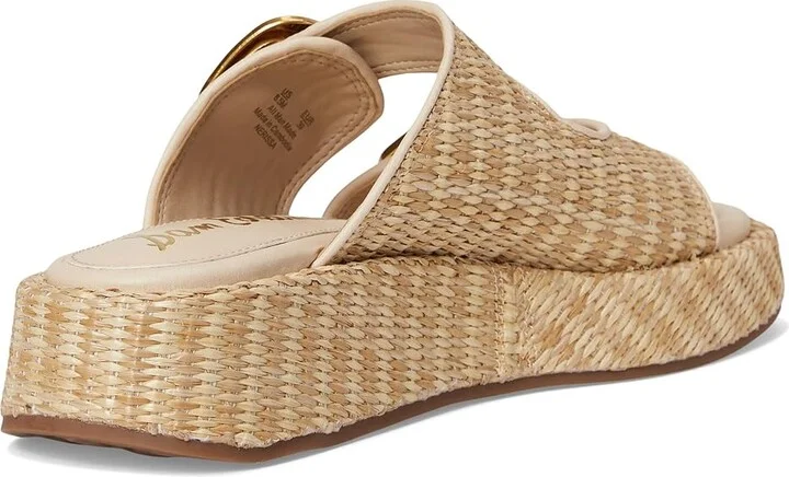 Sam Edelman Nerissa Women's Sandals Dark Natural : 8 M, Rubber/Synthetic - Image 4