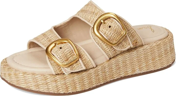 Sam Edelman Nerissa Women's Sandals Dark Natural : 8 M, Rubber/Synthetic - Image 5