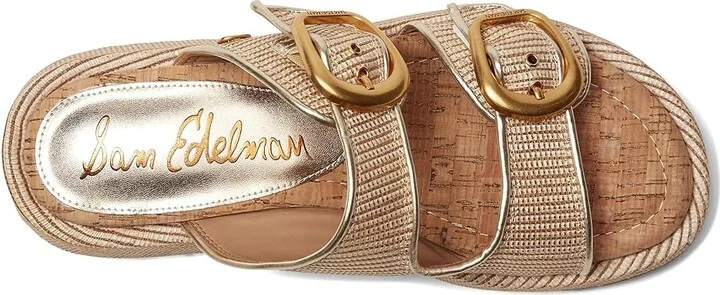 Sam Edelman Nerissa Women's Sandals Sunny Gold : 7.5 M, Rubber/Synthetic - Image 2