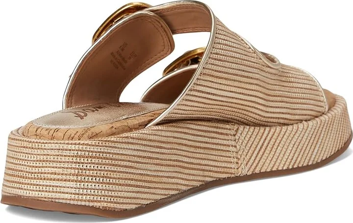 Sam Edelman Nerissa Women's Sandals Sunny Gold : 7.5 M, Rubber/Synthetic - Image 4