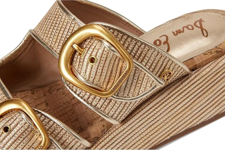 Sam Edelman Nerissa Women's Sandals Sunny Gold : 7.5 M, Rubber/Synthetic - Image 7