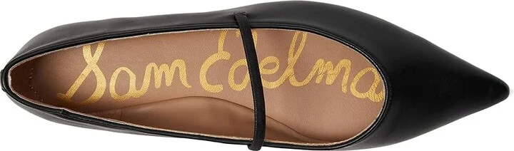Sam Edelman Nesta Women's Flat Shoes Black : 8.5 M, Leather - Image 2