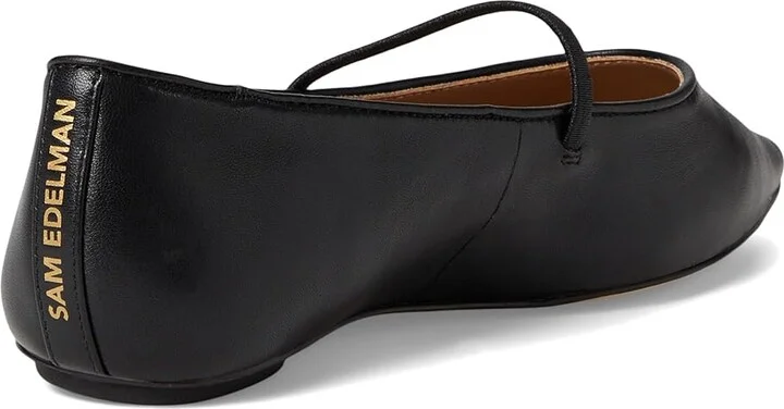 Sam Edelman Nesta Women's Flat Shoes Black : 8.5 M, Leather - Image 4
