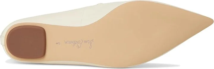 Sam Edelman Nesta Women's Flat Shoes Ivory : 8 M, Leather - Image 3