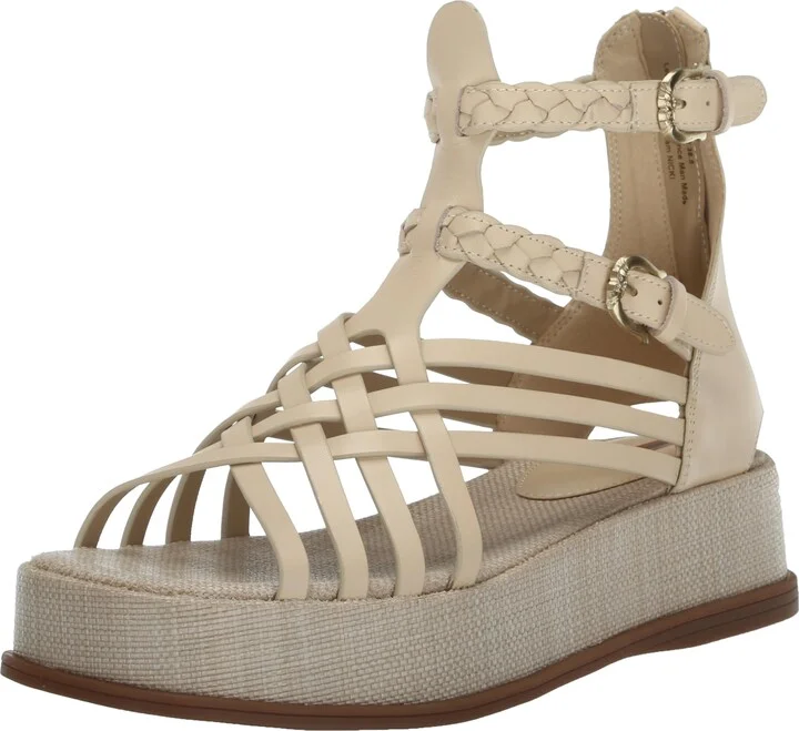 Sam Edelman Nicki Gladiator Sandal Linen 6 Medium